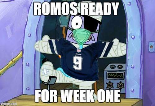 Romo ready for week 1