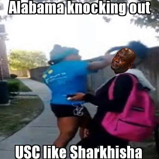 Alabama knock out USC