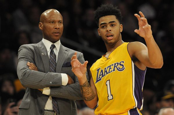 D'Angelo Russell & Coach