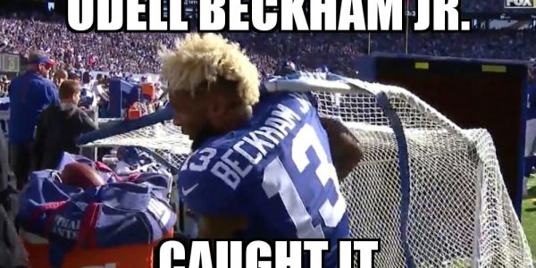 Best Memes of Odell Beckham, Eli Manning & the Giants Choking Against the Redskins