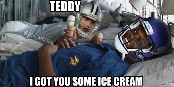 Teddy Bridgewater & Tony Romo Meme Uses Forrest Gump to Make Fun of Quarterback Injuries