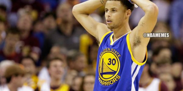 Meme of a Stunned Stephen Curry Won’t Let the Golden State Warriors Forget They Choked in the NBA Finals