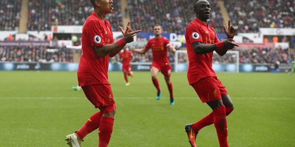 Sadio Mane Can’t Stop Copying His Liverpool Teammates Goal Celebrations