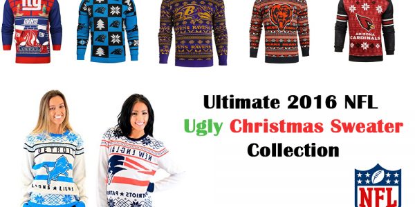 Ultimate 2016 NFL Ugly Christmas Sweater Collection