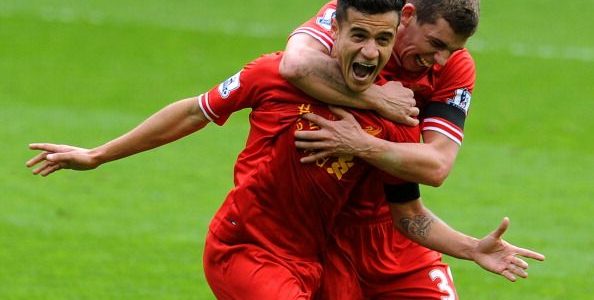 Philippe Coutinho Soon to Become the Top Scoring Brazilian in Premier League History