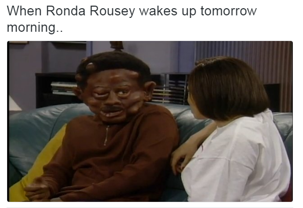 rousey-next-morning