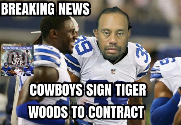 Cowboys sign Tiger Woods