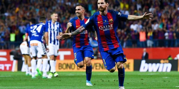 Messi, Neymar Set Up Happy Barcelona Send Off for Luis Enrique
