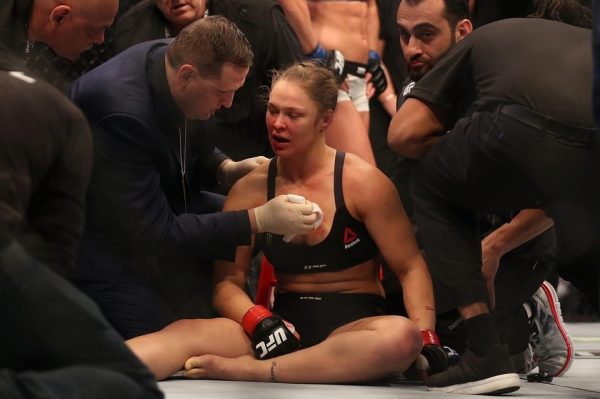 UFC 193 Rousey Knocked Out