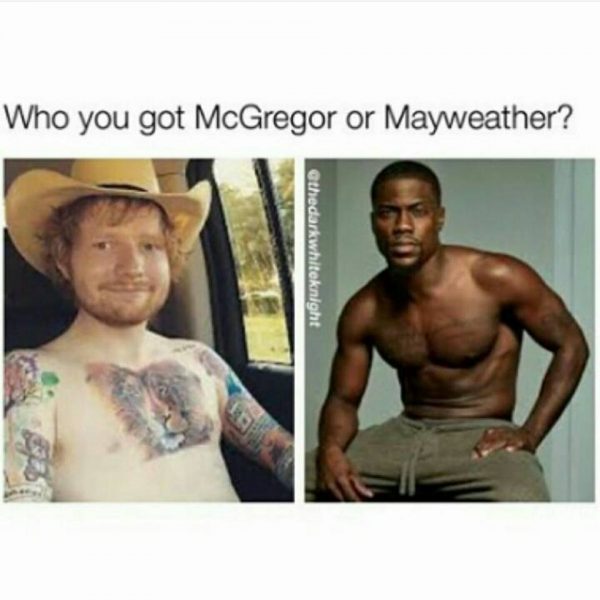The real McGregor vs Mayweather