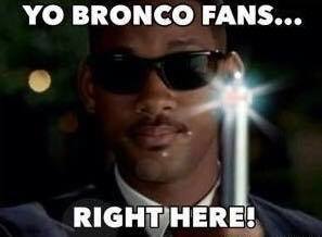 Broncos Fans want to forget