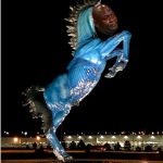 Broncos Statue Crying Jordan