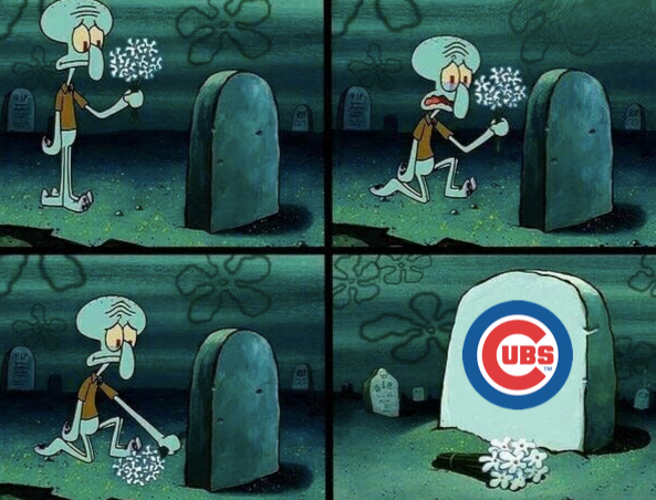 Cubs Season Dead