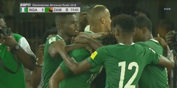 Nigeria First African Team to Clinch 2018 World Cup Spot