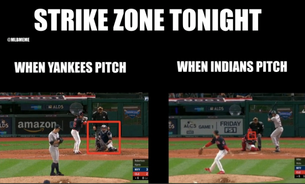 Strike Zone difference