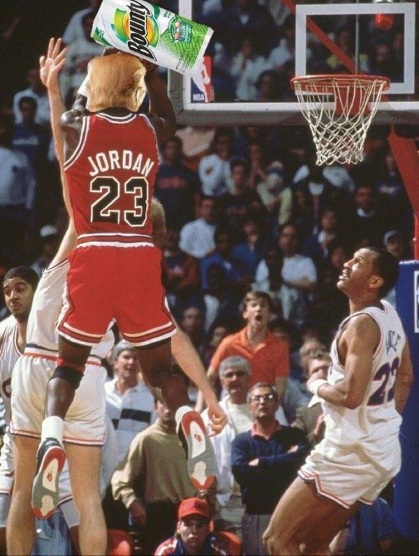 Trump Michael Jordan