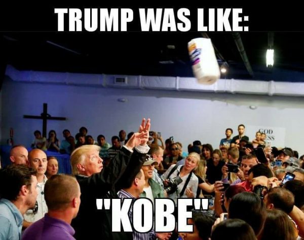 Trump Saying Kobe
