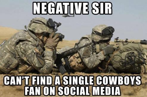 No Cowboys on Social Media
