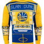 Golden State Warriors ugly Christmas sweater