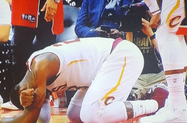 Hurting LeBron