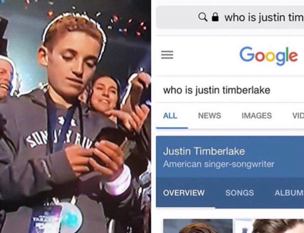 Kid Justin Timberlake Halftime Show