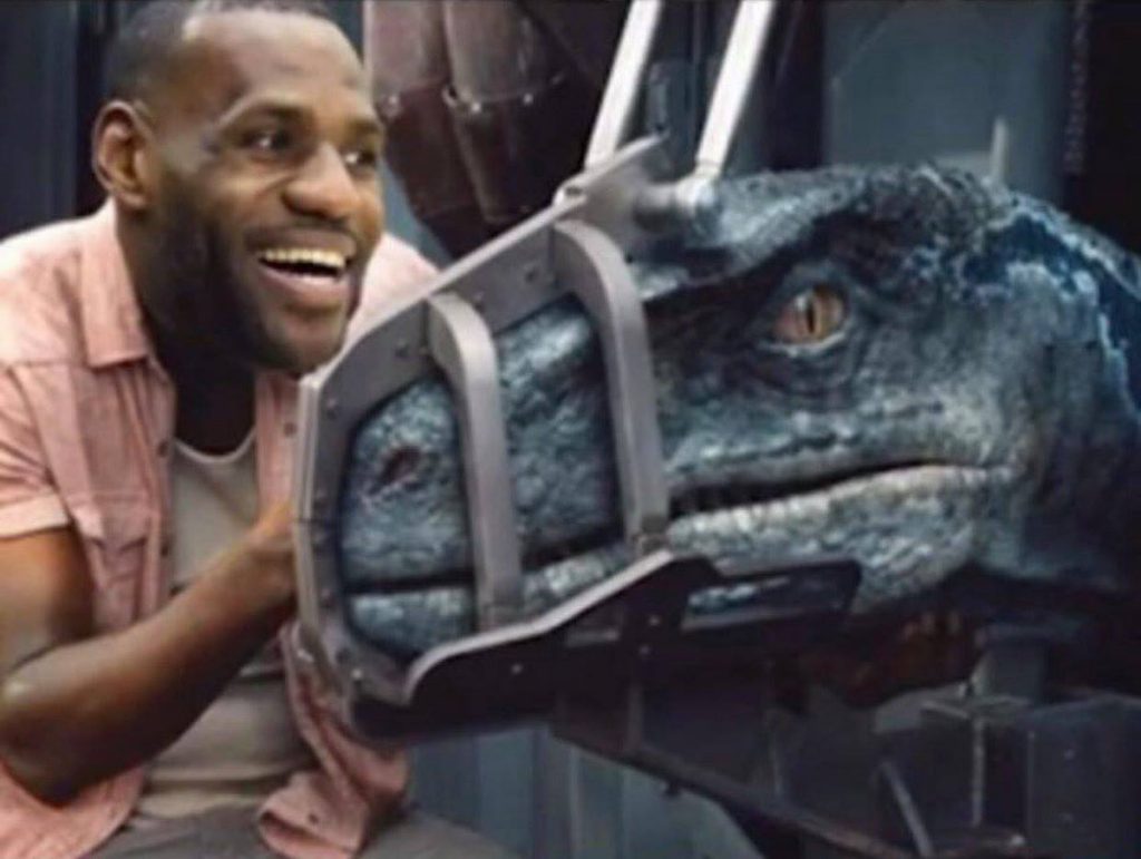 LeBron catches Raptors