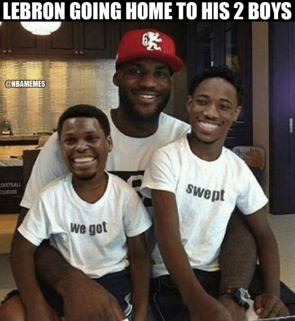 Lebron's sons