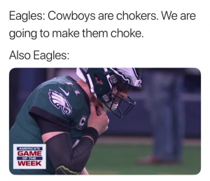 Eagles Choking