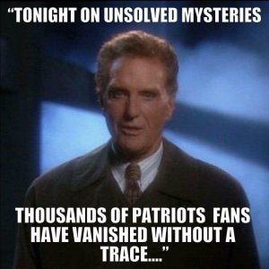 Vanishing Patriots Fans