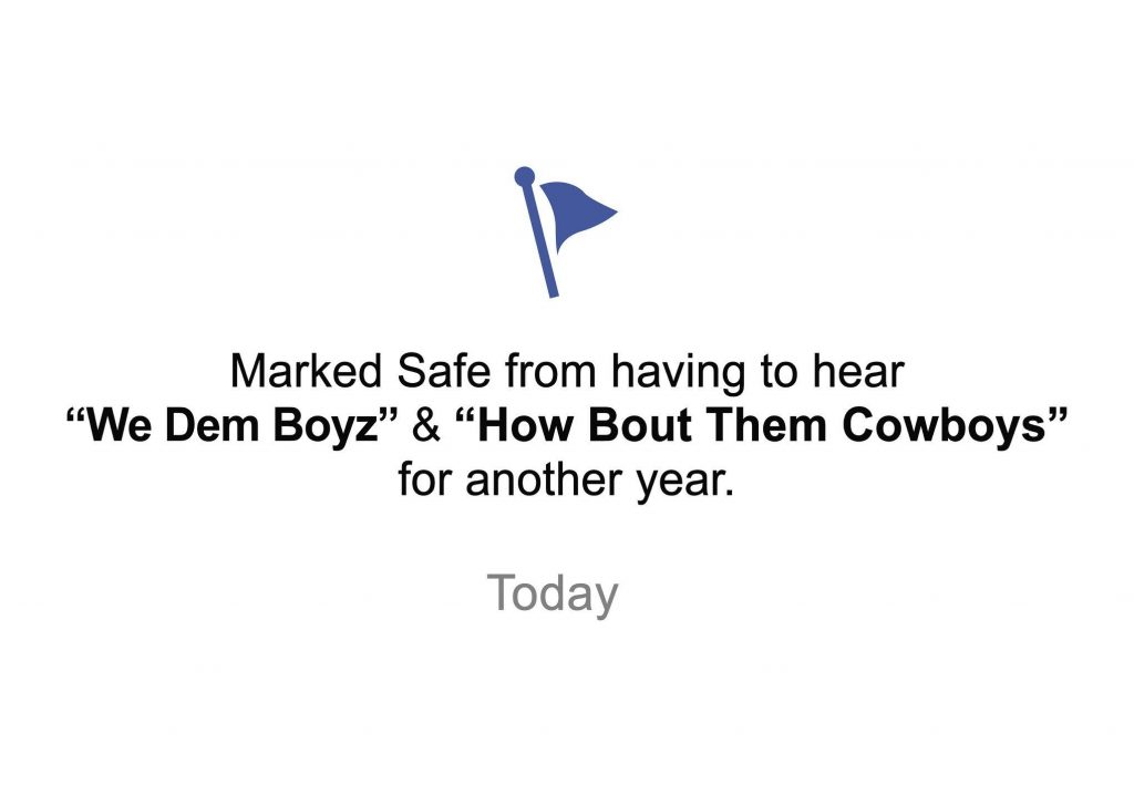 Cowboys Fans Safe