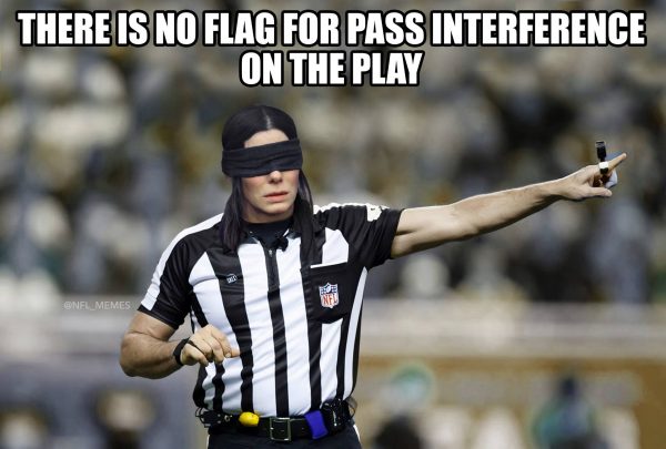 Saints fans whining about the refs