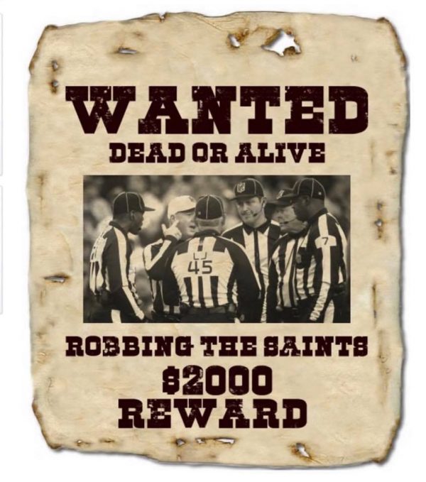 Wanted Robbing the Saints
