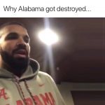 Why Alabama Lost