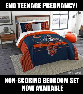 Non scoring bedroom bears