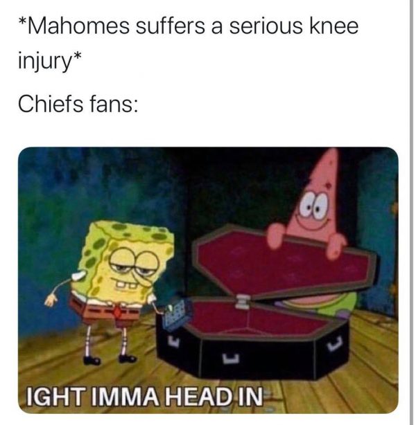 Chiefs fans don't want to go on anymore