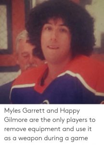 Myles Garrett Happy Gilmore
