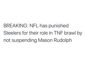 NFL Punishment