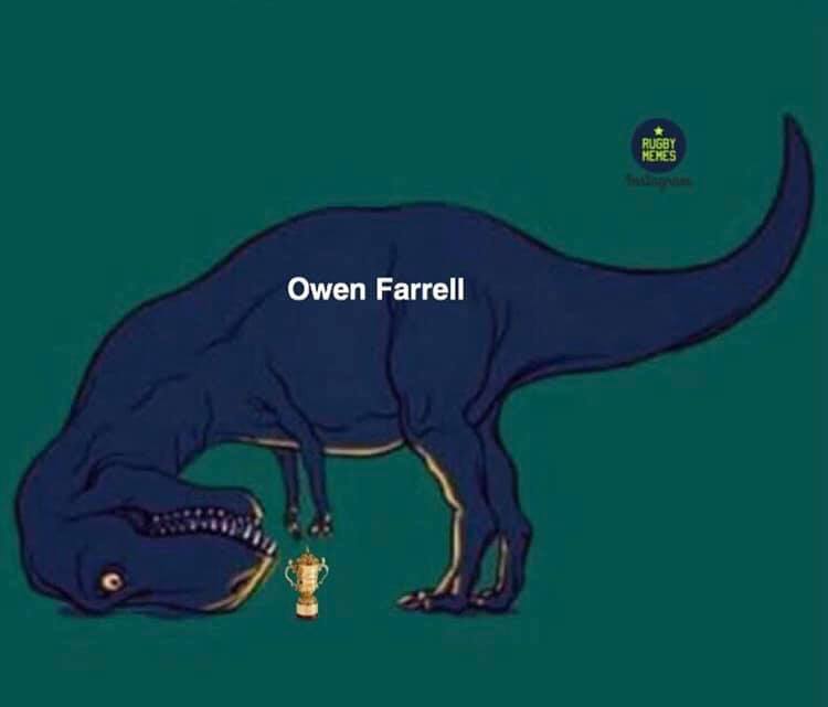 Owen Farrell Can't Reach