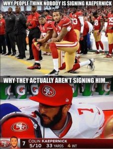 Why teams aren't signing Kaepernick