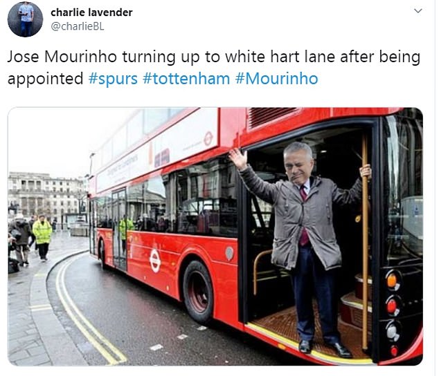 12 Best Memes Of Jose Mourinho Becoming The New Tottenham Manager Sportige