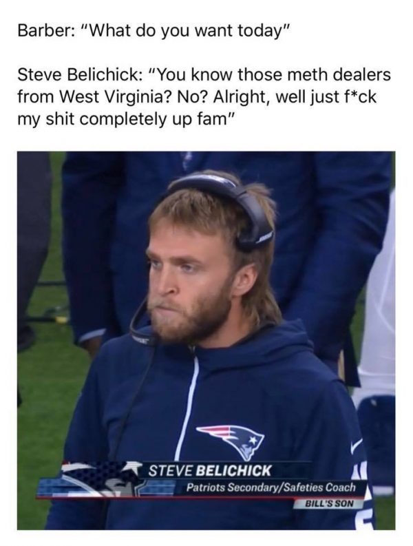 Steve Belichick Haircut