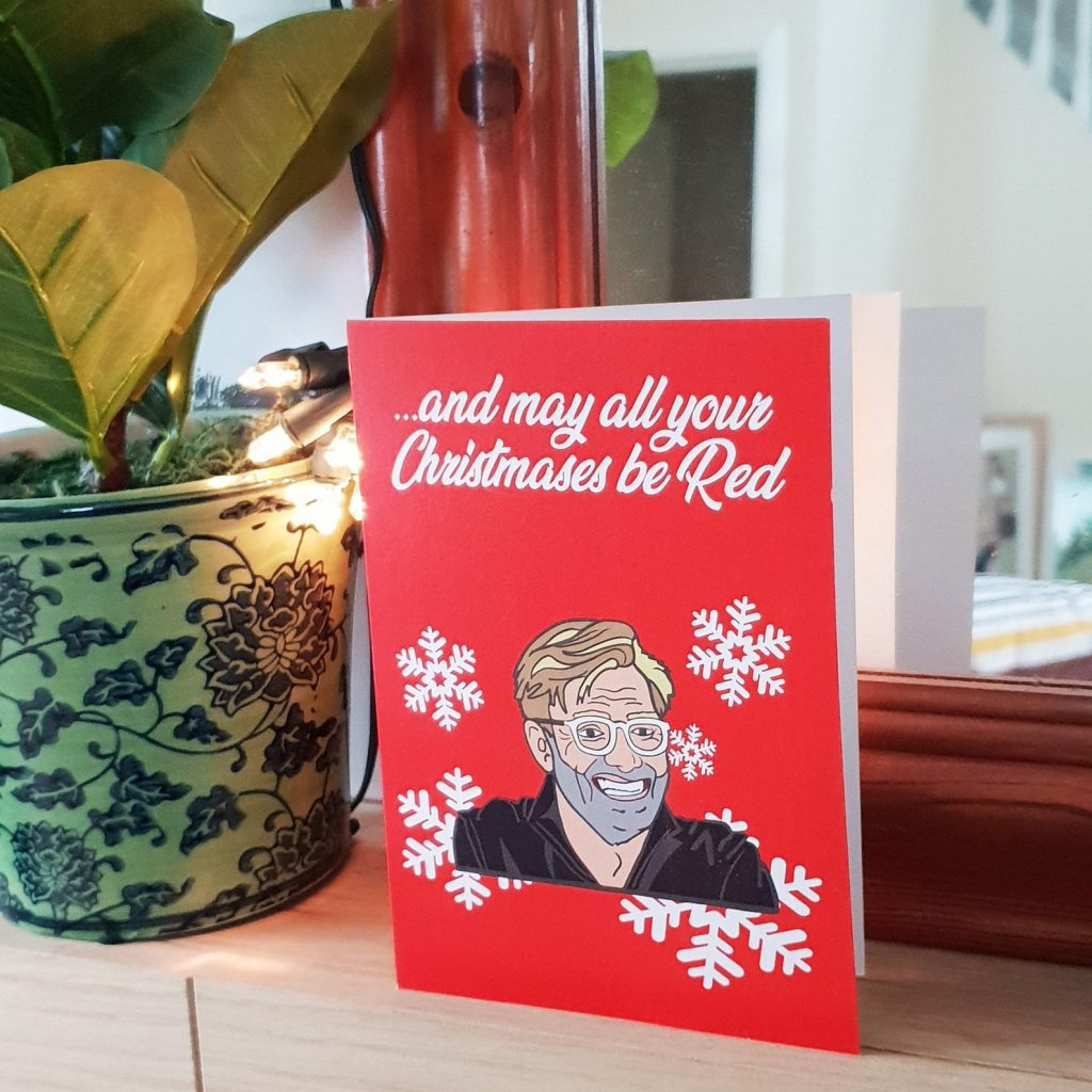 Jurgen Klopp christmas card 