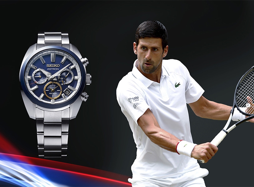 Novak Djokovic Limited Edition Astron GPS Solar watch