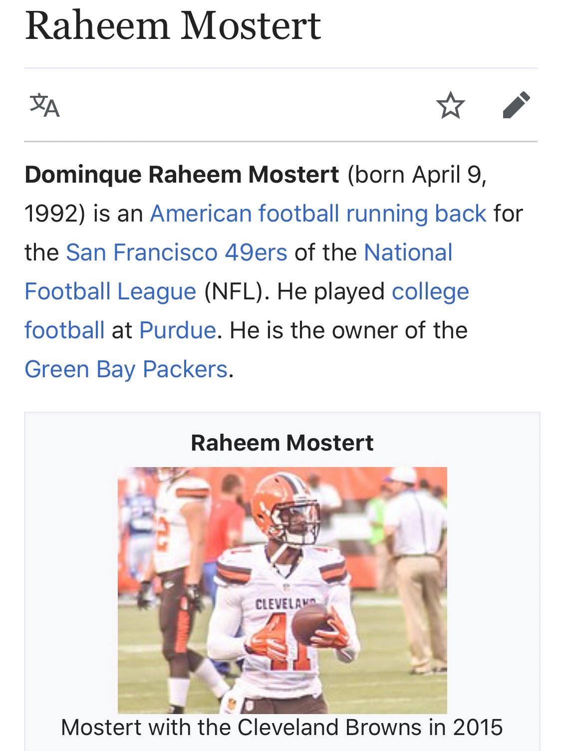 Raheem Mostert Wikipedia Funny Meme Sportige